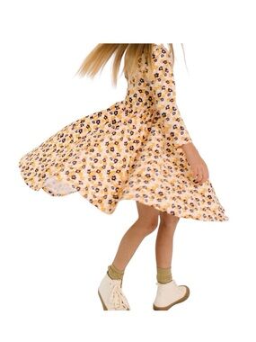 Alice and Ames Flower Power Ballerina Twirl Dress size 5 new